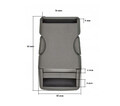 klamra 30 sza.png Klamra zatrzaskowa plastikowa 30 mm / 1 sztuka szary