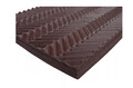 jodeł br.PNG Guma zimowa jodełka 6 mm do butów fleki 9,5 x 22 cm brąz