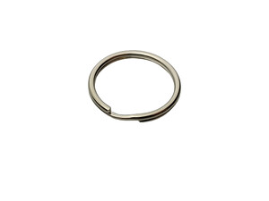 Kółko kaletnicze spiralne 20 / 2,5 mm srebrny 10 sztuk