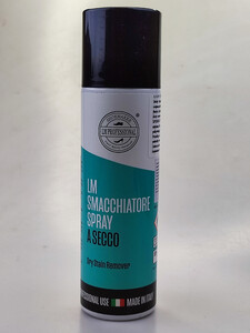Spray czyszczący suchy odplamiacz do skór zamszu tkanin LM LUX